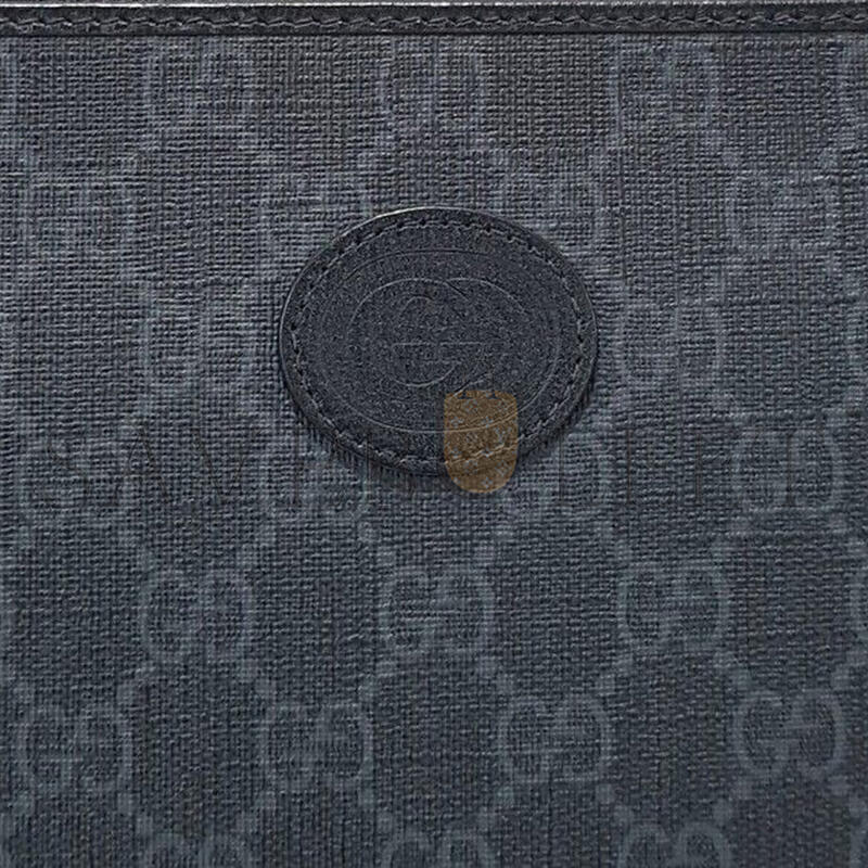 GUCCI GG DENIM POUCH 672953 (30.5*21*1.5cm)
